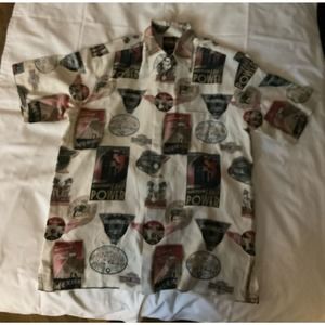 Vintage Harley-Davidson tori Richard’s Hawaiian shirt